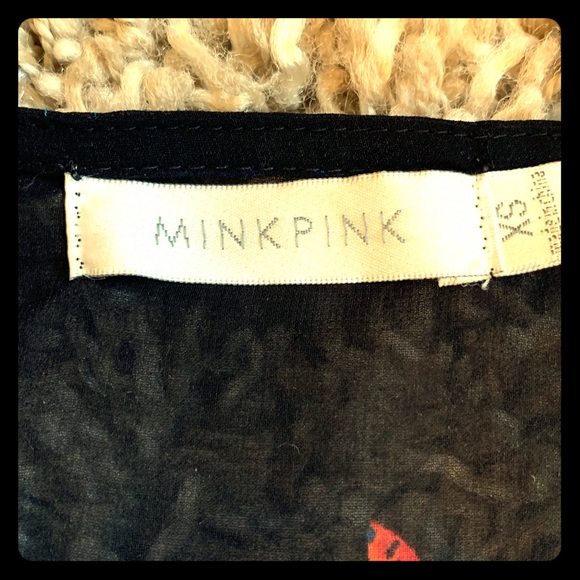 Mink Pink long sleeved super-flowy dress - Picture 4 of 4